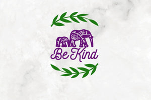 Be Kind SVG Mandala Svg, Circut Svg Silhouette Svg-Rishasart