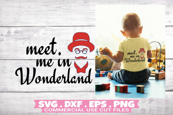 Meet Me in Wonderland SVG Design - Meet Me SVG Files for Cricut *Digital Download*-Rishasart