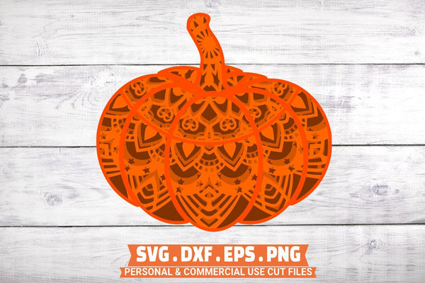 3D Thanksgiving Layer SVG Bundle - 4 Layers Turkey Mandala SVG-Rishasart