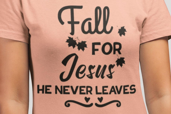 Fall for Jesus SVG  - Christian Quotes SVG-Rishasart