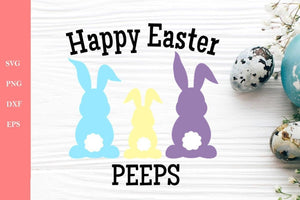 Easter Bunny SVG - Happy Easter Svg-Rishasart