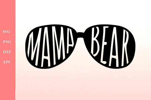 Mama Bear Svg - Mothers day Svg - Bear family Svg files for Cricut Projects-Rishasart