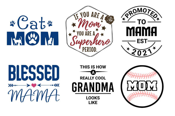 Mothers Day SVG Bundle - Mom Shirt Svg - Mothers Day Gift - Mom Life Svg files for Cricut-Rishasart