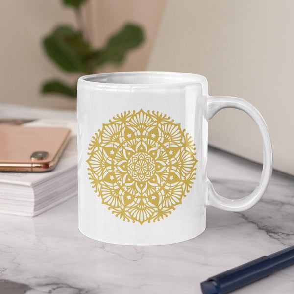 Mandala Monogram SVG DXF Bundle - Floral Mandala Svg files for Cricut, Laser Cut-Rishasart