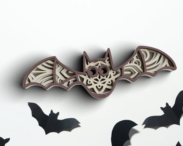 3D Halloween SVG DXF Bundle-Rishasart